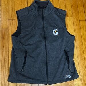 The North Face Dark Gray Vest with G Logo